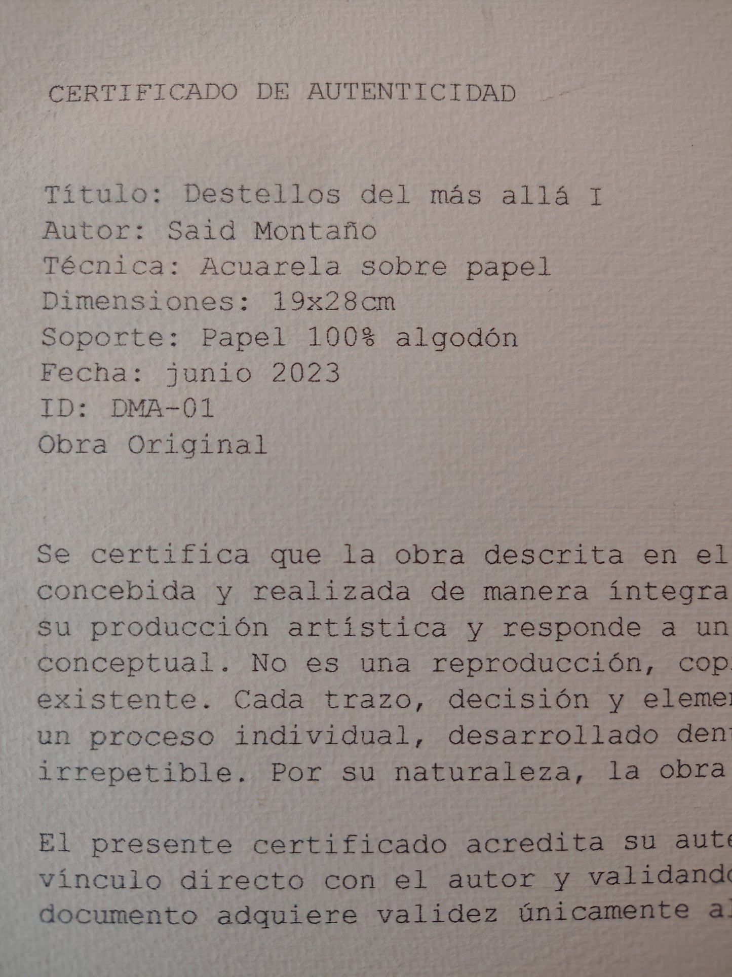 Destellos del más allá III