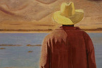 Pescador en el desierto